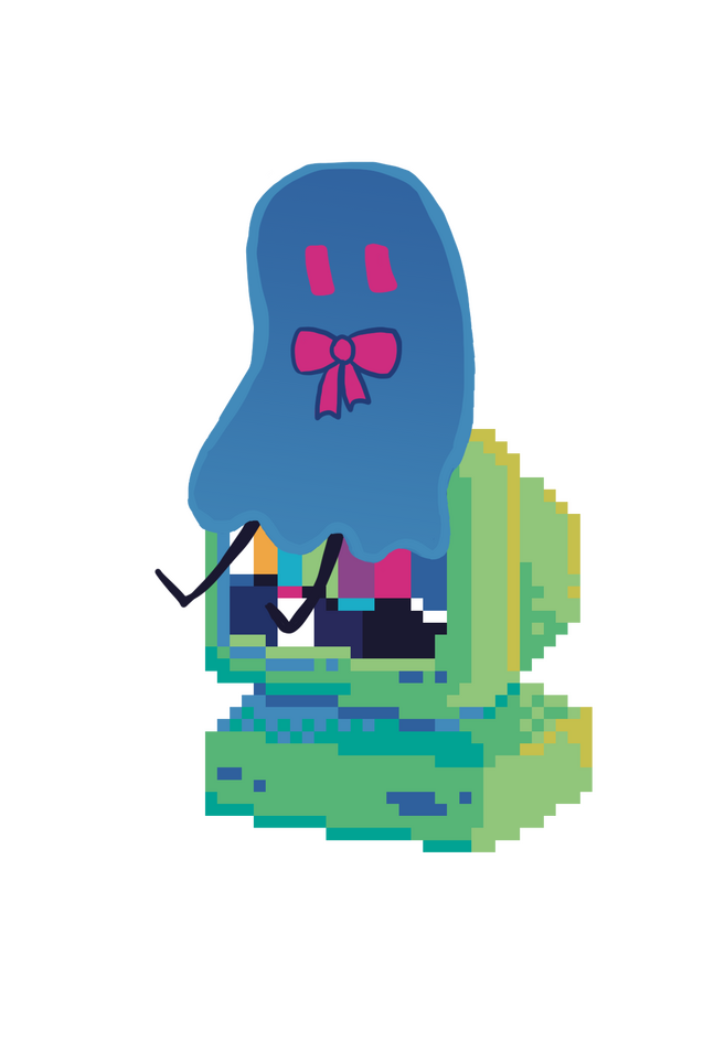 ASM gamejam merch/promo art